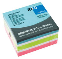Info Notes In-5654-73 75X75Mm Mix Blok A 400 Vel
