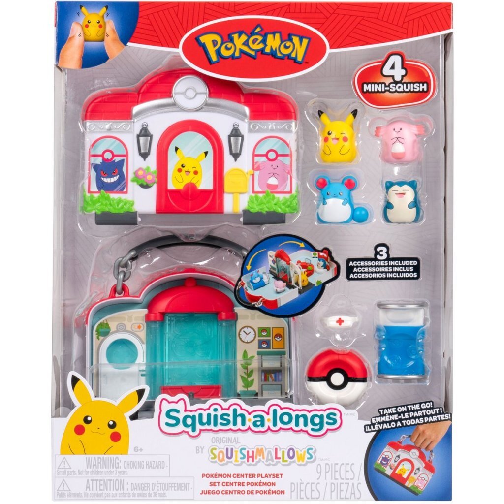 Overige Merken Squishalongs PokÉMon Speelset