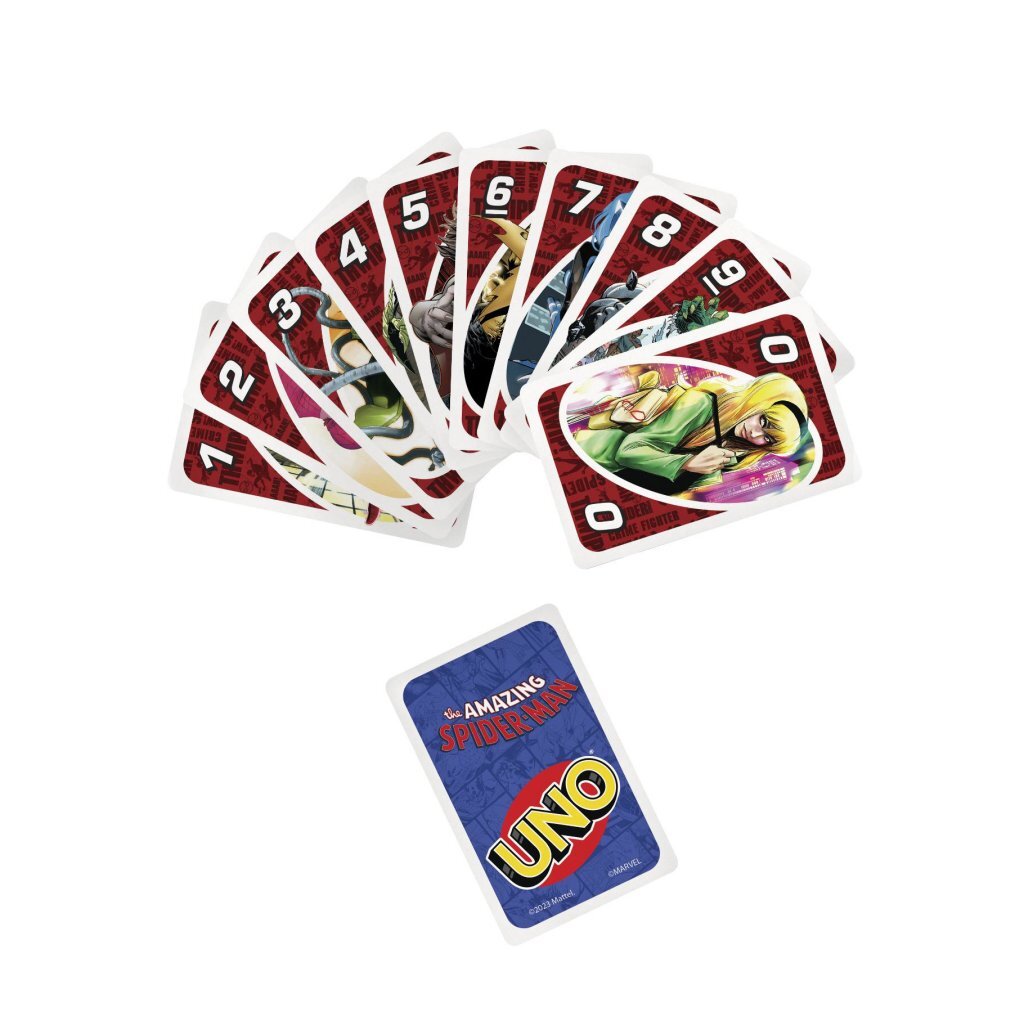 Mattel Uno The Amazing Spiderman