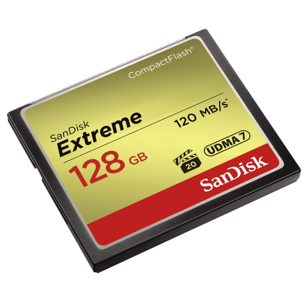 Sandisk Cf Extreme 128Gb 120Mb/S Read 85Mb/S Write