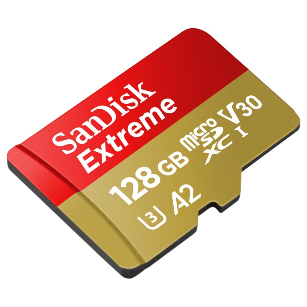 Sandisk Microsdxc Extreme 128Gb 190Mb / 60Mb,U3,V30,A2 Ac