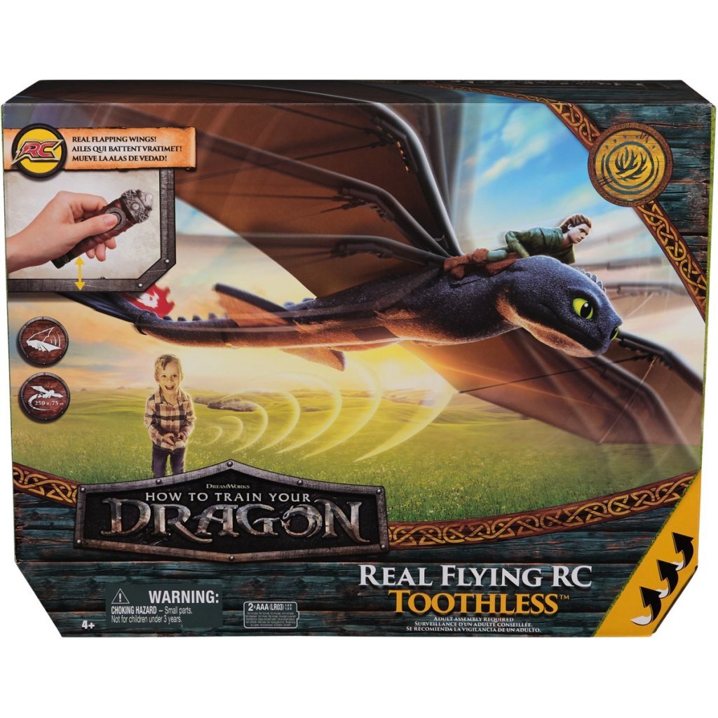 Overige Merken Dreamworks How To Train Your Dragon Rc Flying Toothless
