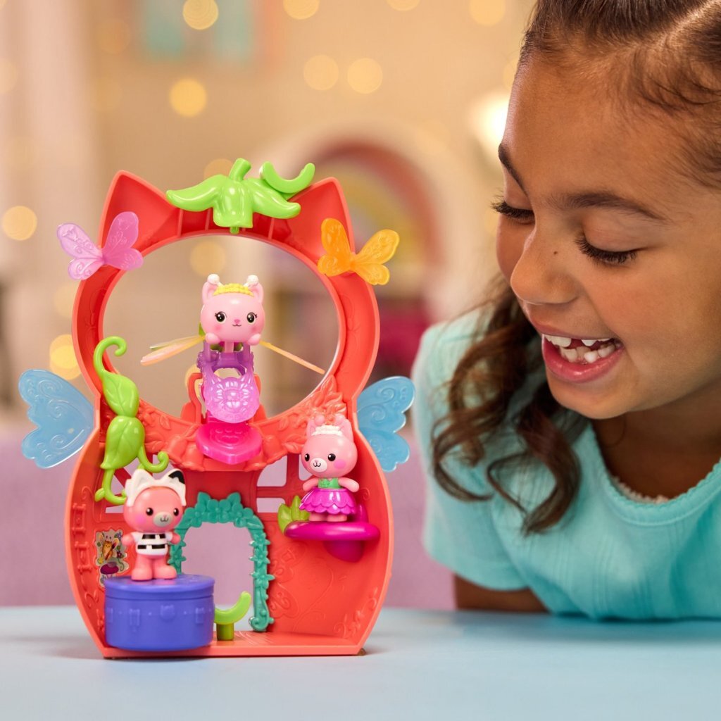 Gabby's Dollhouse Gabby'S Poppenhuis Fairylandia Kitty Fairy'S Fladdertastische Speelset