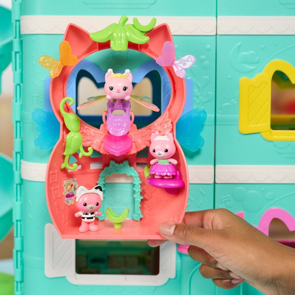 Gabby's Dollhouse Gabby'S Poppenhuis Fairylandia Kitty Fairy'S Fladdertastische Speelset