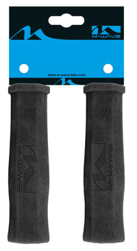 Handvatset M-Wave Hexagon Foam Zwart (2*125Mm)