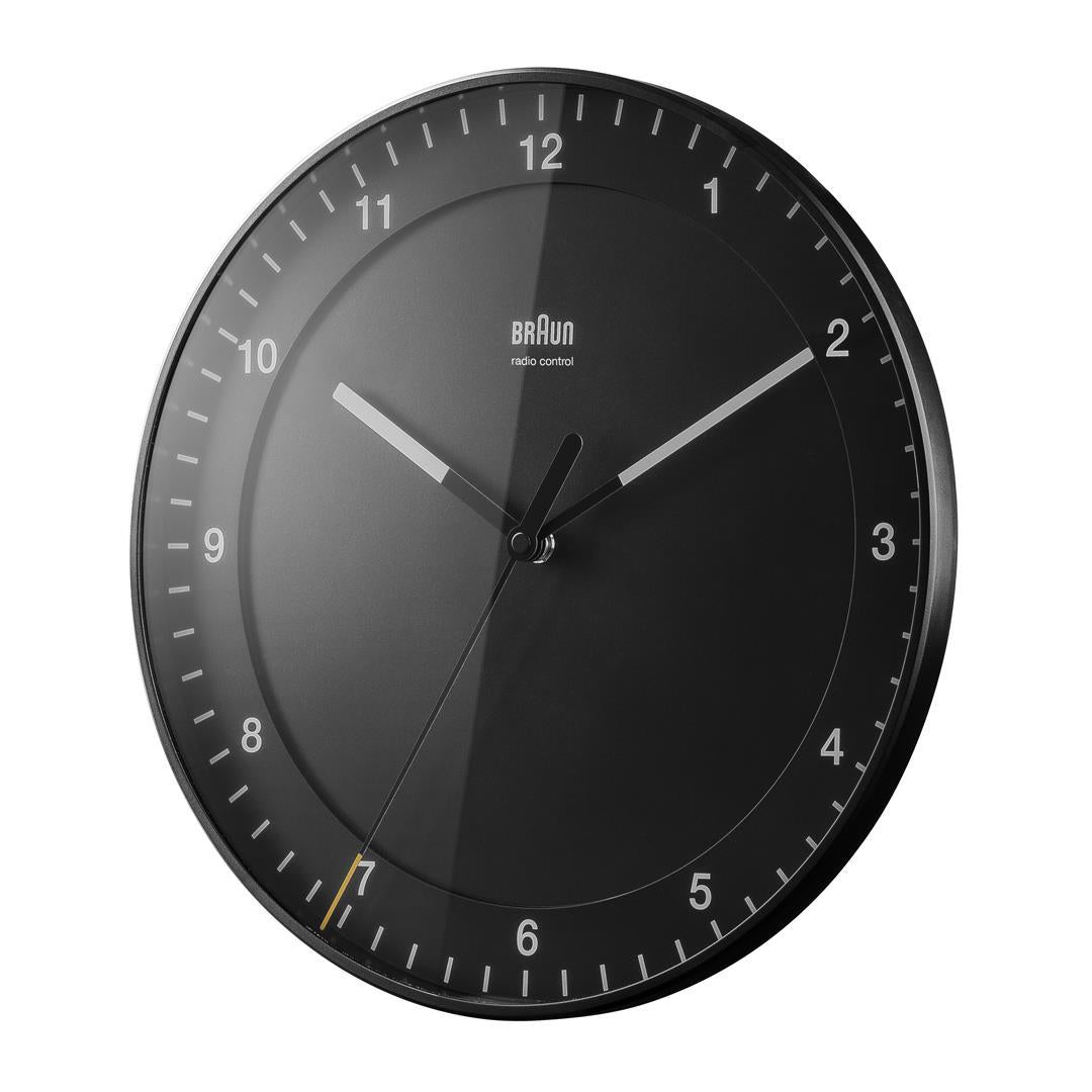 Braun Bc 17 B-Dcf Radio Wall Clock Black