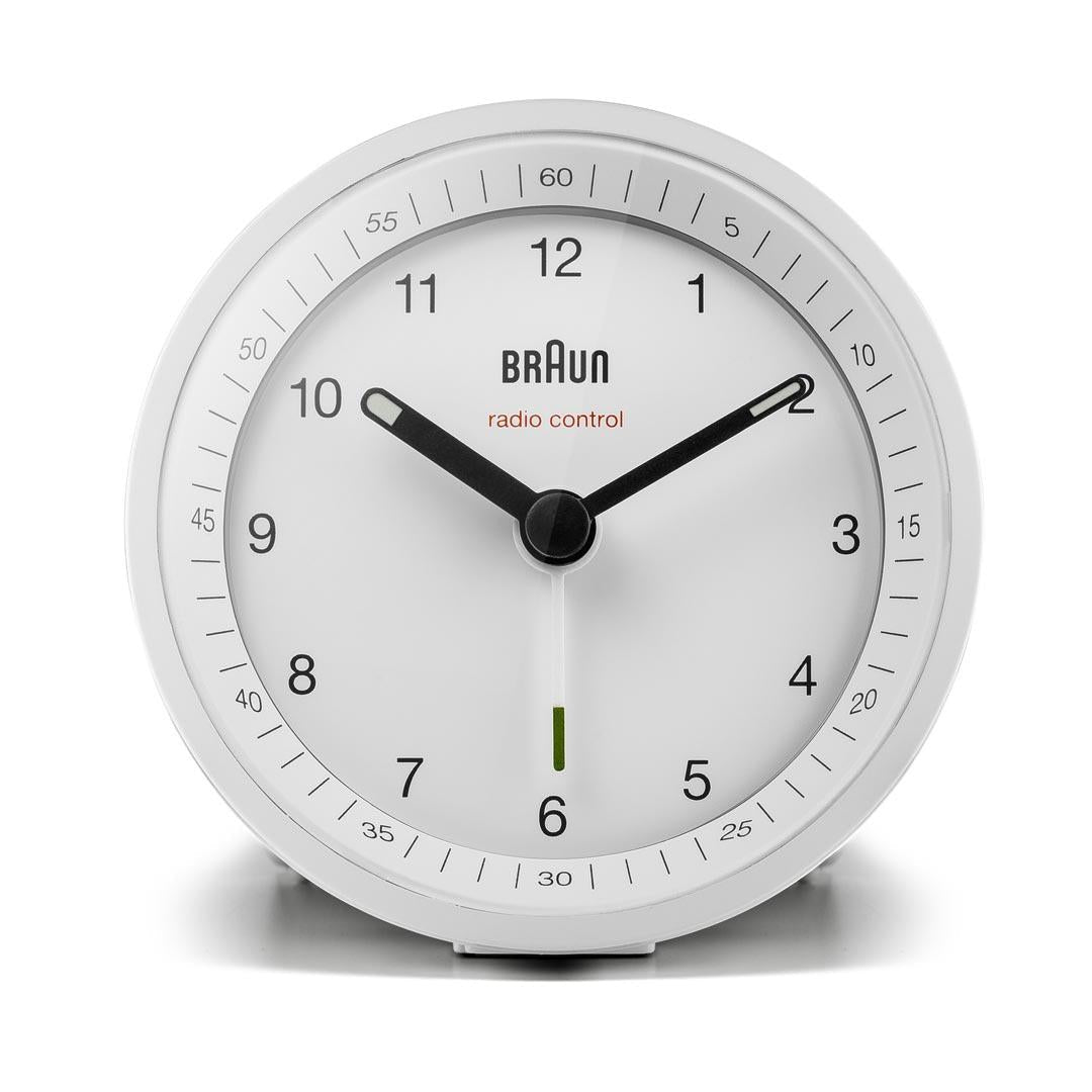 Braun Bc 07 W-Dcf Radio Alarm Clock White