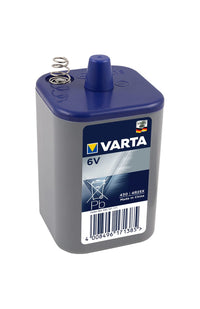 Varta Batterij 6V Blok M/Veer (1)