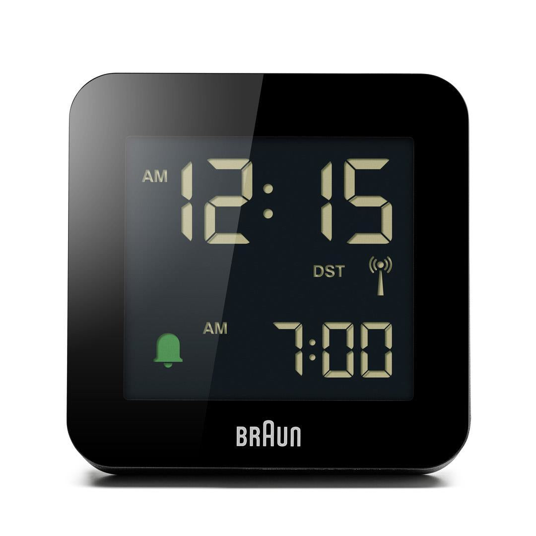 Braun Bc 09 B-Dcf Black Radio Controlled Alarm Clock