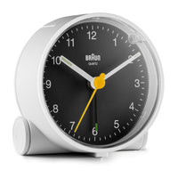 Braun Bc 01 Wb Quartz Alarm Clock White