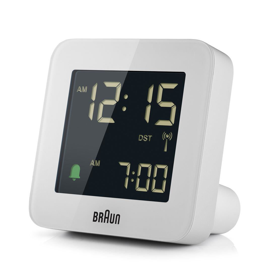Braun Bc 09 W-Dcf White Radio Controlled Alarm Clock