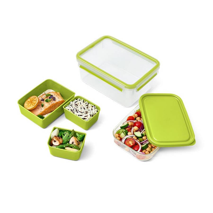 Emsa Clip&Go Food Storage Box Green 2,3 L