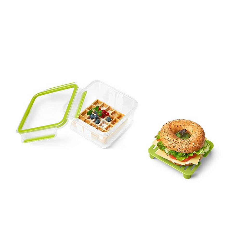 Emsa Clip&Go Food Storage Box Green 1,3 L