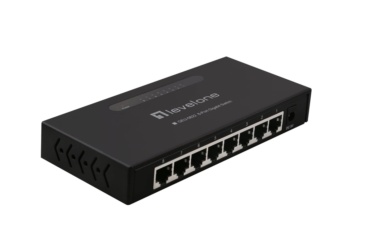 Level One Geu-0822 8 Port Gigabit Switch