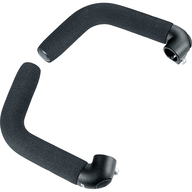 Bar-End Ergotec Touring Verstelbaar - Zwart