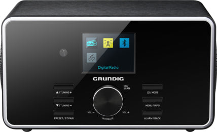 Grundig Dtr 4500 2.0 Bt Dab+ Black