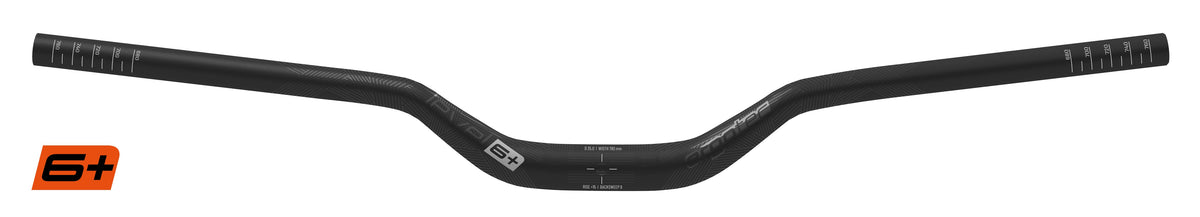 Stuur Ergotec Riser Bar 50 6+ Ø31.8Mm - Zwart