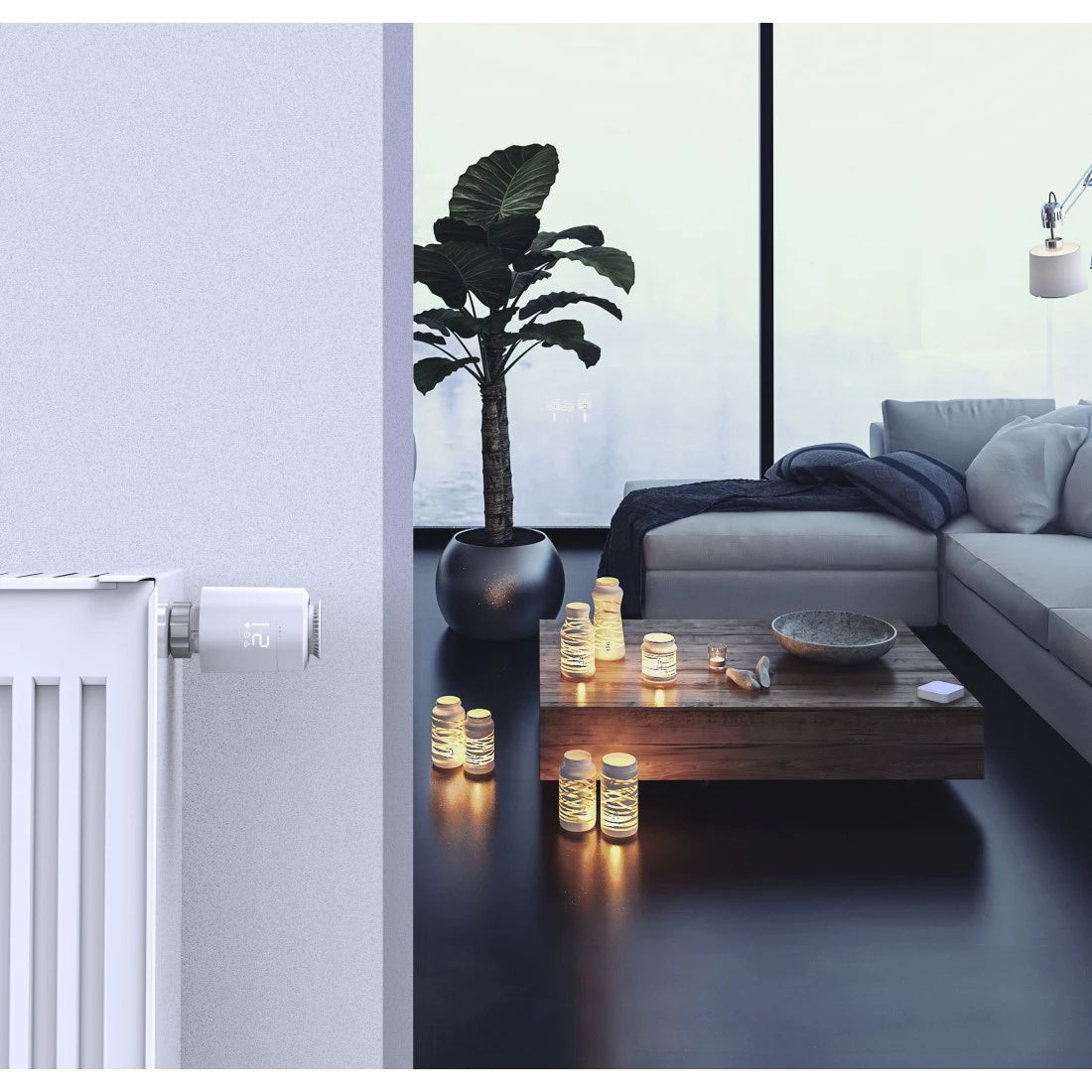 Hama Heizungssteuerung Wlan 2X Smartes Thermostat + Zentrale
