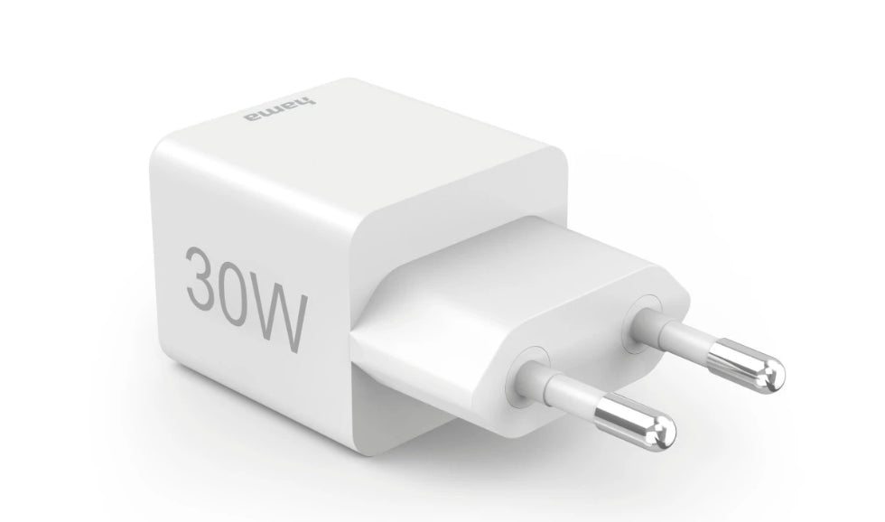 Hama Mini-Schnellladegrät Pd 30W 1Xusb-C/1Xusb-A Weiß 201992