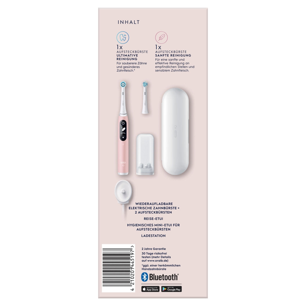Oral-B Io Series 6 Pink Sand + Case Jas22