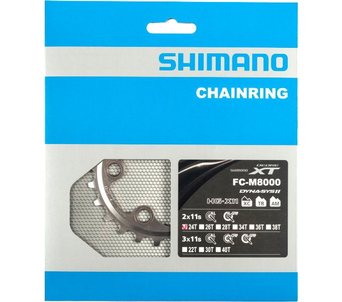 Kettingblad 24T Shimano Xt Fc-M8000 2 X 11 Speed
