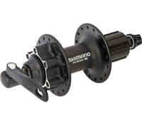 Achternaaf Shimano Fh-M525-A 8/9/10 Speed - 36 Gaats 6 Bouts Remschijfbevestiging - Zwart