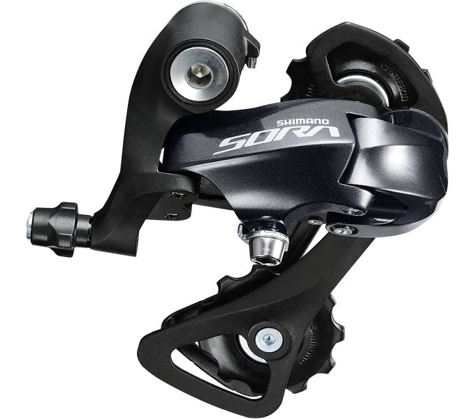 Achterderailleur 9-Speed Shimano Sora Rd-3000 Ss Top Normal - Zwart