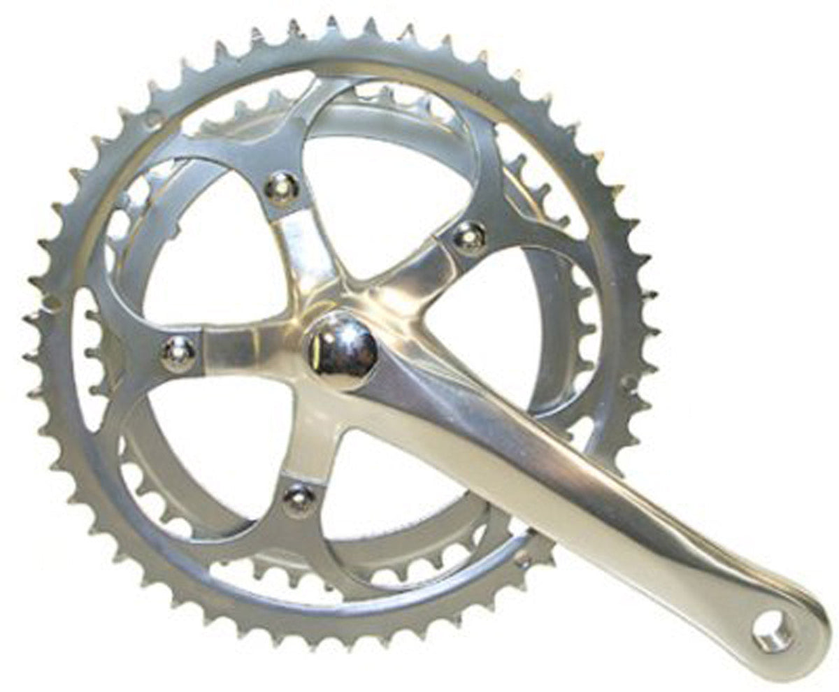 Crankstel 8 Speed Sunrace Fcr8183 53/39T + Extra 52/42T