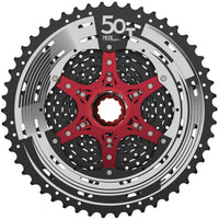 Cassette 12 Speed Sunrace Csmz90 11-50T - Zwart Met Rode Spider
