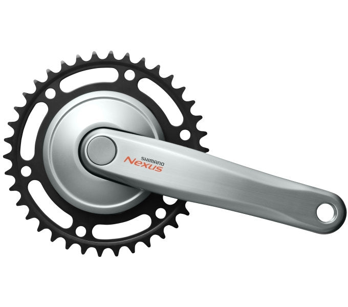 Crankstel 38T Shimano Nexus C6000 Met 170Mm Crankarm - Zilver
