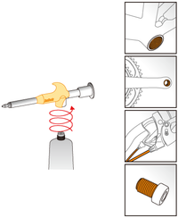 Vetspuit Inclusief Tube Kopervet Icetoolz C278 (120 Ml)