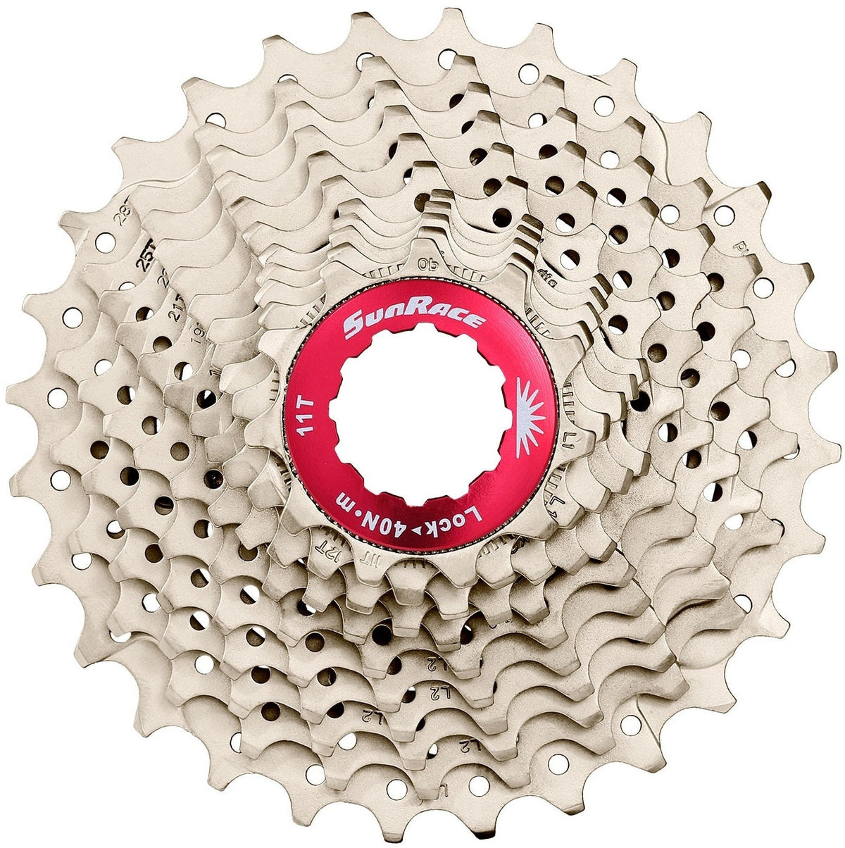 Cassette 11 Speed Sunrace Csrx1 11-25T - Zilver