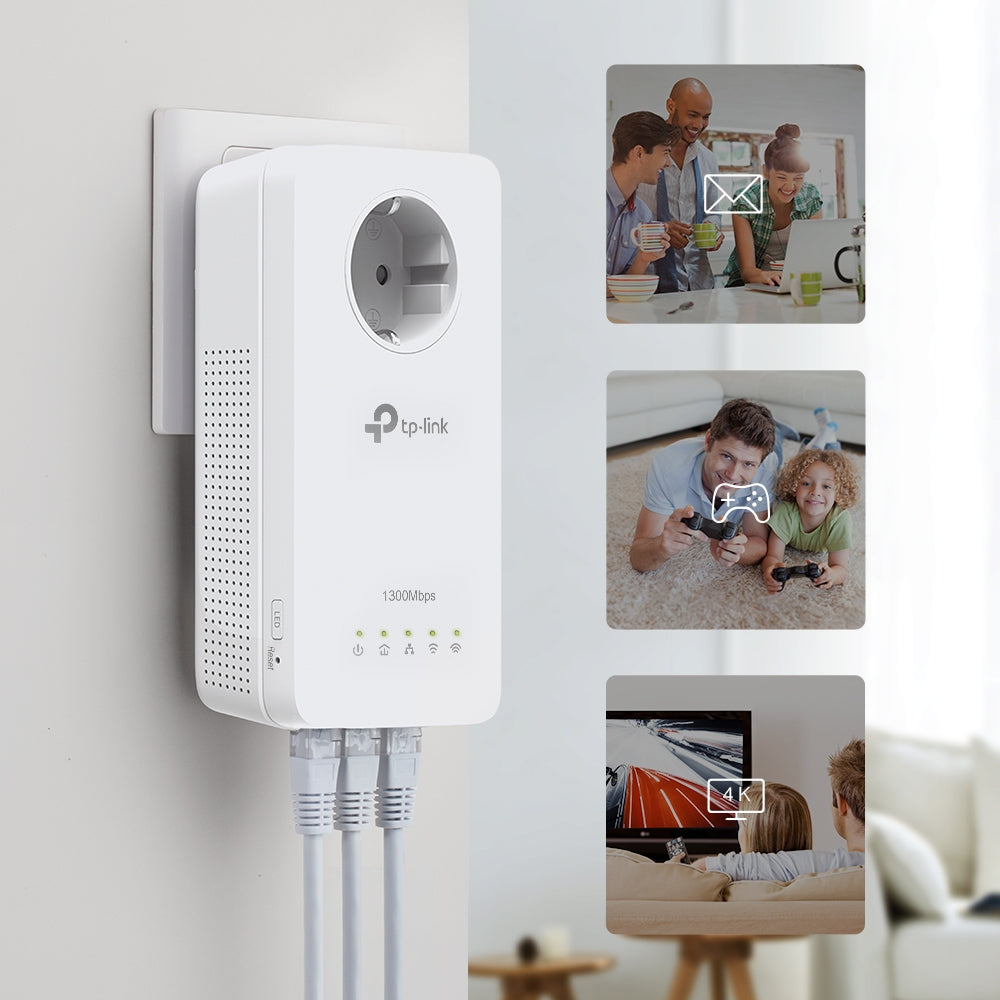 Tp-Link Tl-Wpa1300P Kit (De) Power Wlan