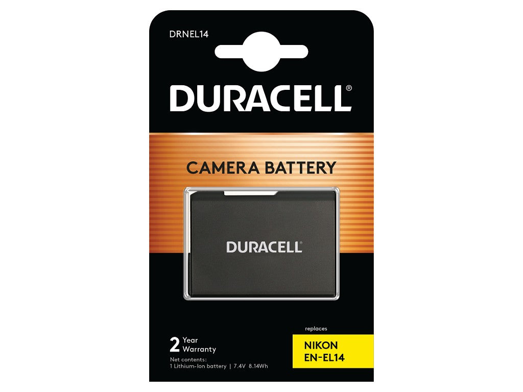Duracell Li-Ion Akku 1100 Mah For Nikon En-El14 / En-El14A