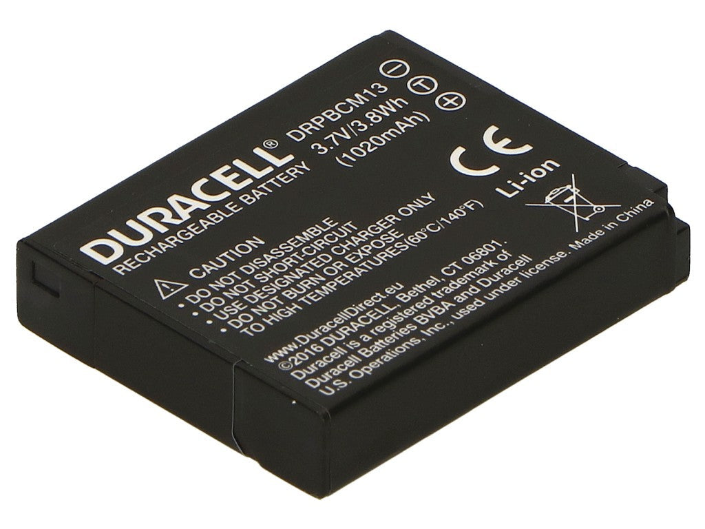 Duracell Li-Ion Accu 1020 Mah For Panasonic Dmw-Bcm13