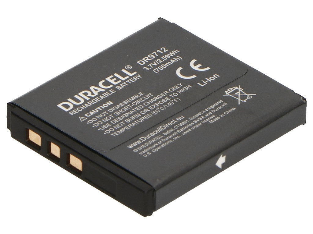 Duracell Li-Ion Battery 700Mah For Kodak Klic-7001