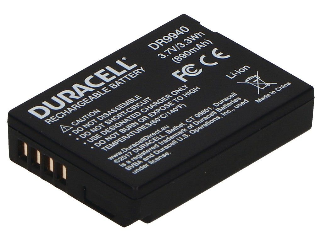Duracell Li-Ion Battery 890Mah For Panasonic Dmw-Bcg10