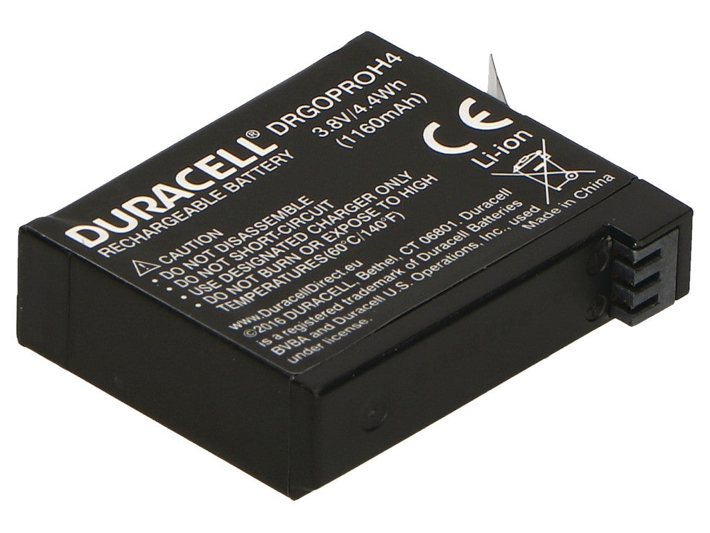 Duracell Li-Ion Akku 1160 Mah For Gopro Hero 4