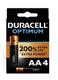 Duracell Alka Optimum Aaax4