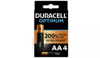 Duracell Alka Optimum Aa X4