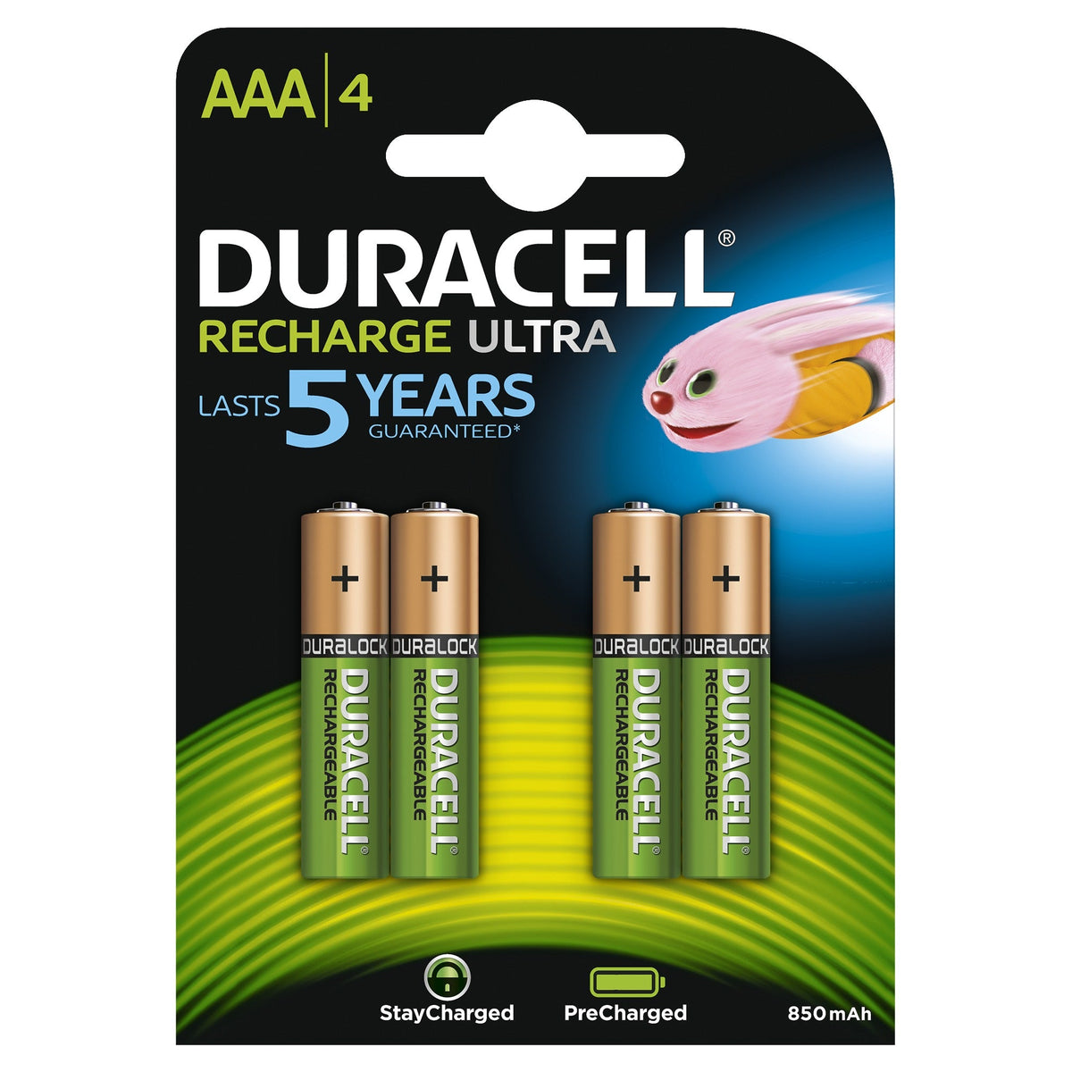 Duracell Stay Charged Aaa A4