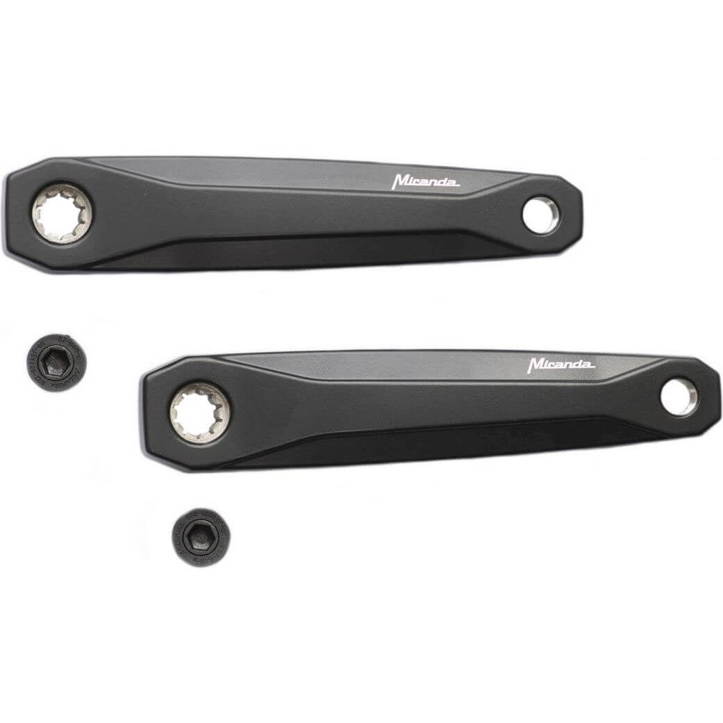Crankset (Links En Rechts) Miranda Lambda - Met 170Mm Crankarm - Bosch3 Offset - Zwart