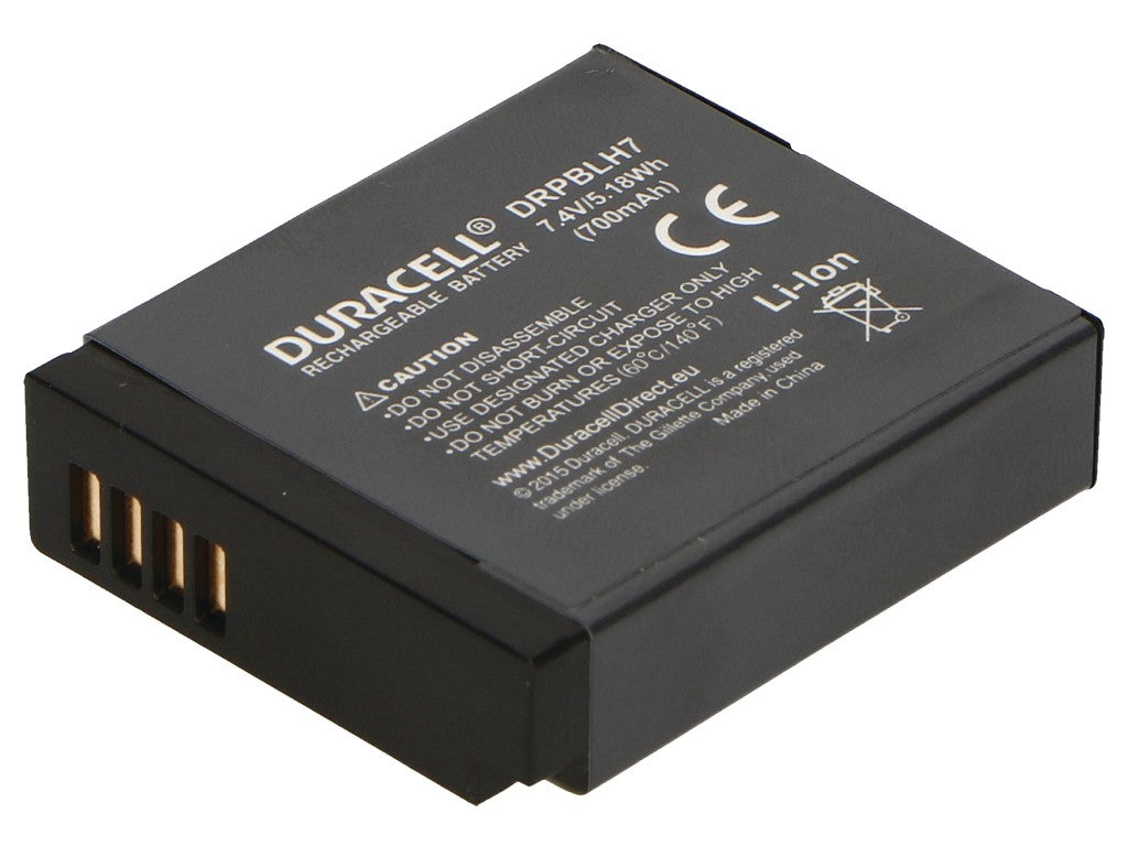 Duracell Li-Ion Bat. 600Mah For Panasonic Dmw-Blh7E