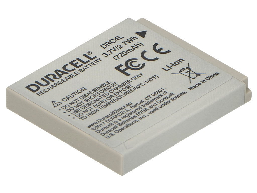 Duracell Li-Ion Akku 720 Mah For Canon Nb-4L