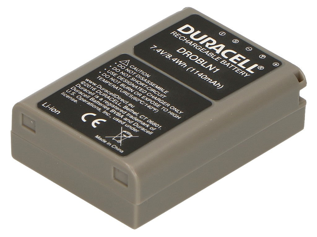 Duracell Li-Ion Battery 1140Mah For Olympus Bln-1