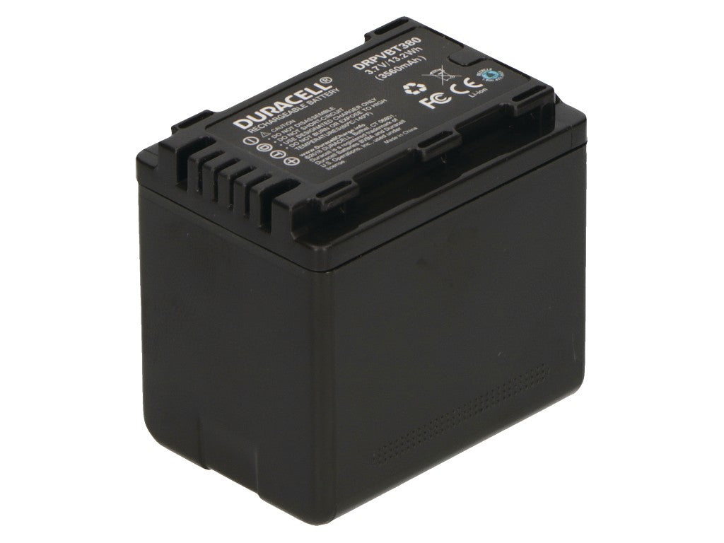Duracell Li-Ion Akku 3560Mah For Panasonic Vw-Vbt380