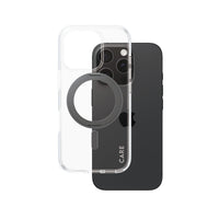 Care By Panzerglass Feature Case Transp. Bk Magsafe Ip 16 Pro
