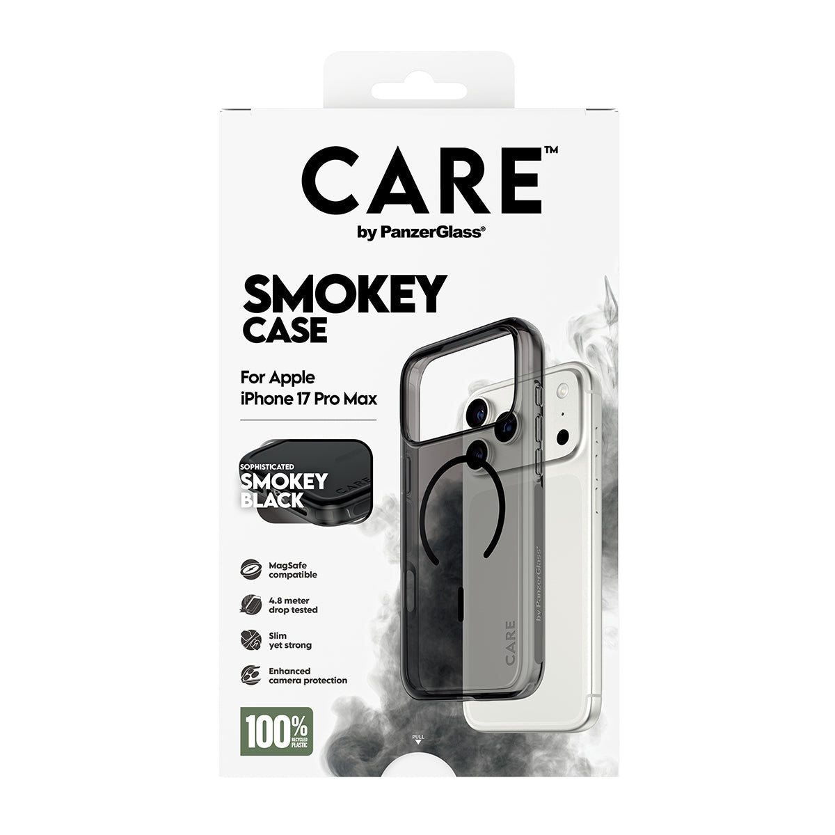 Care By Panzerglass Case Urban Expl Smokey Bk Magsafe Ip 17 P M