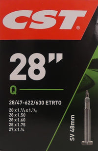 Binnenband Cst Sv48 28 X 1.10-1.75" / 28/47-622