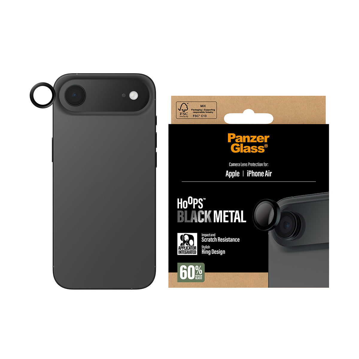 Panzerglass Hoops Black Ip 17 Air